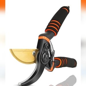 New Pruning Shears 8.5" SK5 Steel with Titanium Bypass